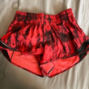 Reflective lulu shorts